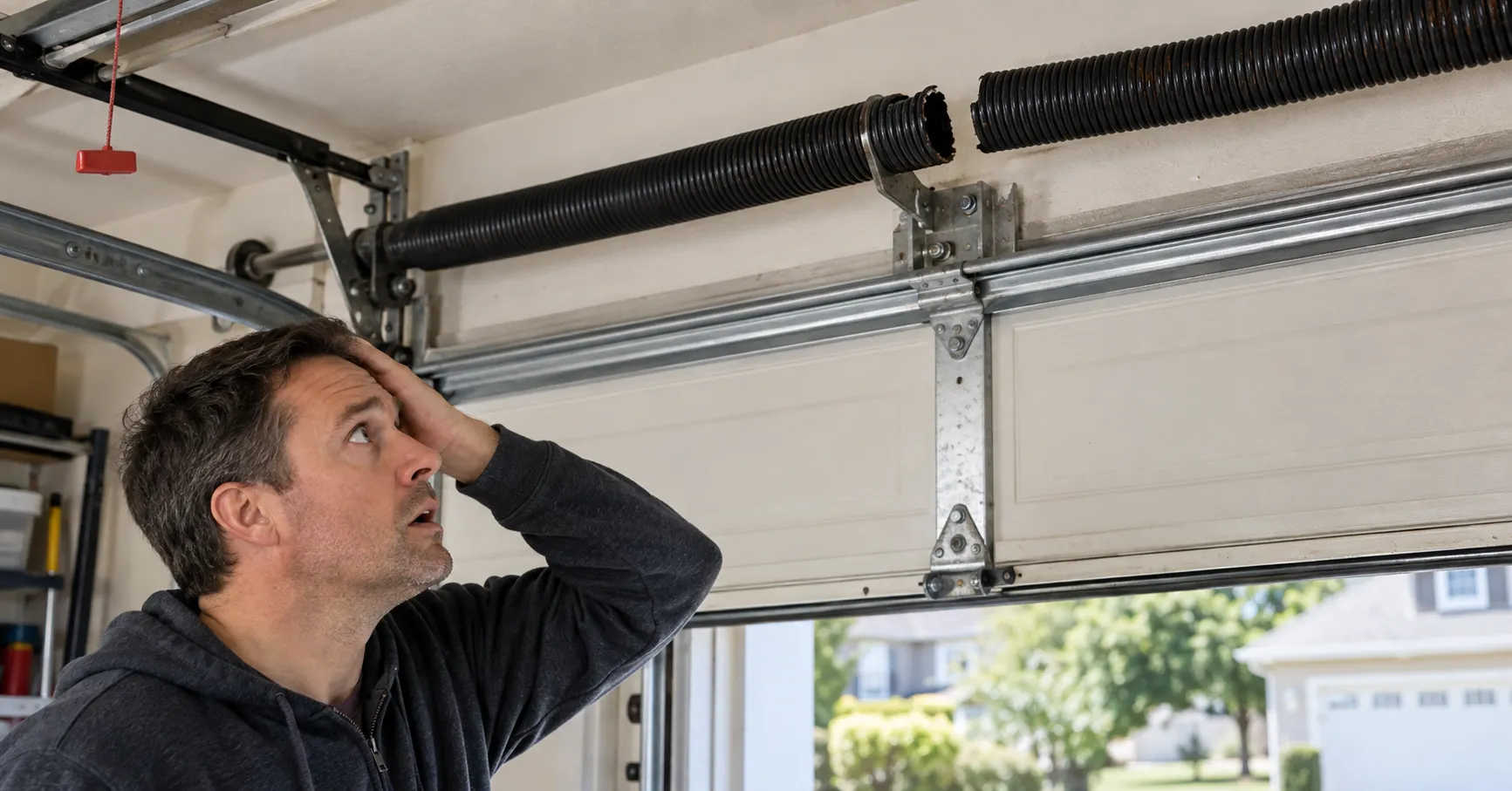 Why a Loud Bang From the Garage Usually Means You Should Stop Using the Door Immediately