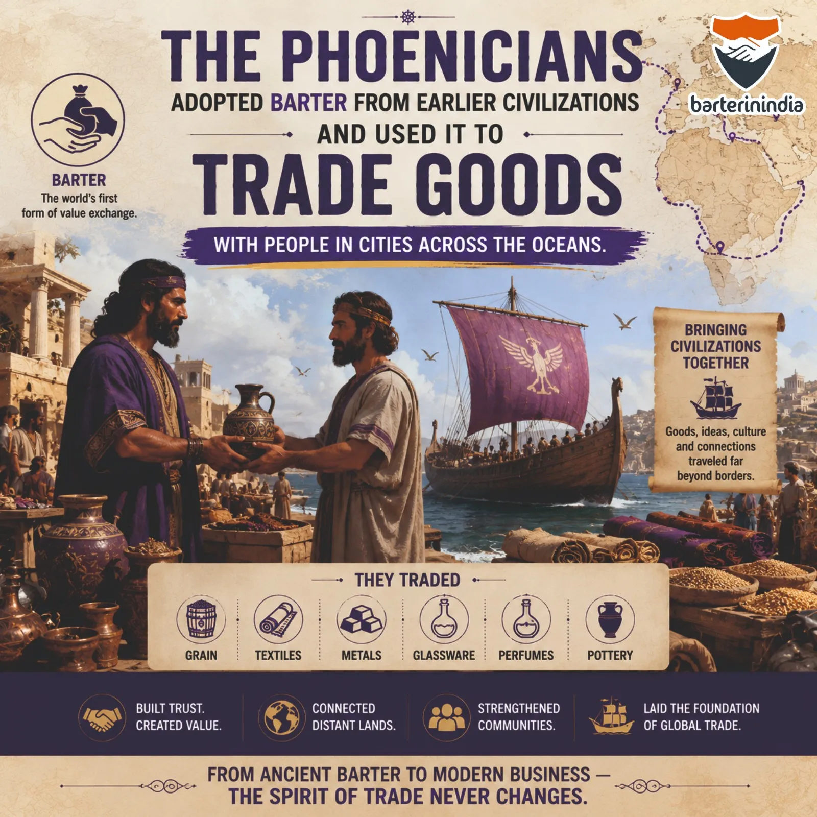 From the Phoenicians to Modern B2B Barter: How Trade Without Cash Continues to Transform Businesses
