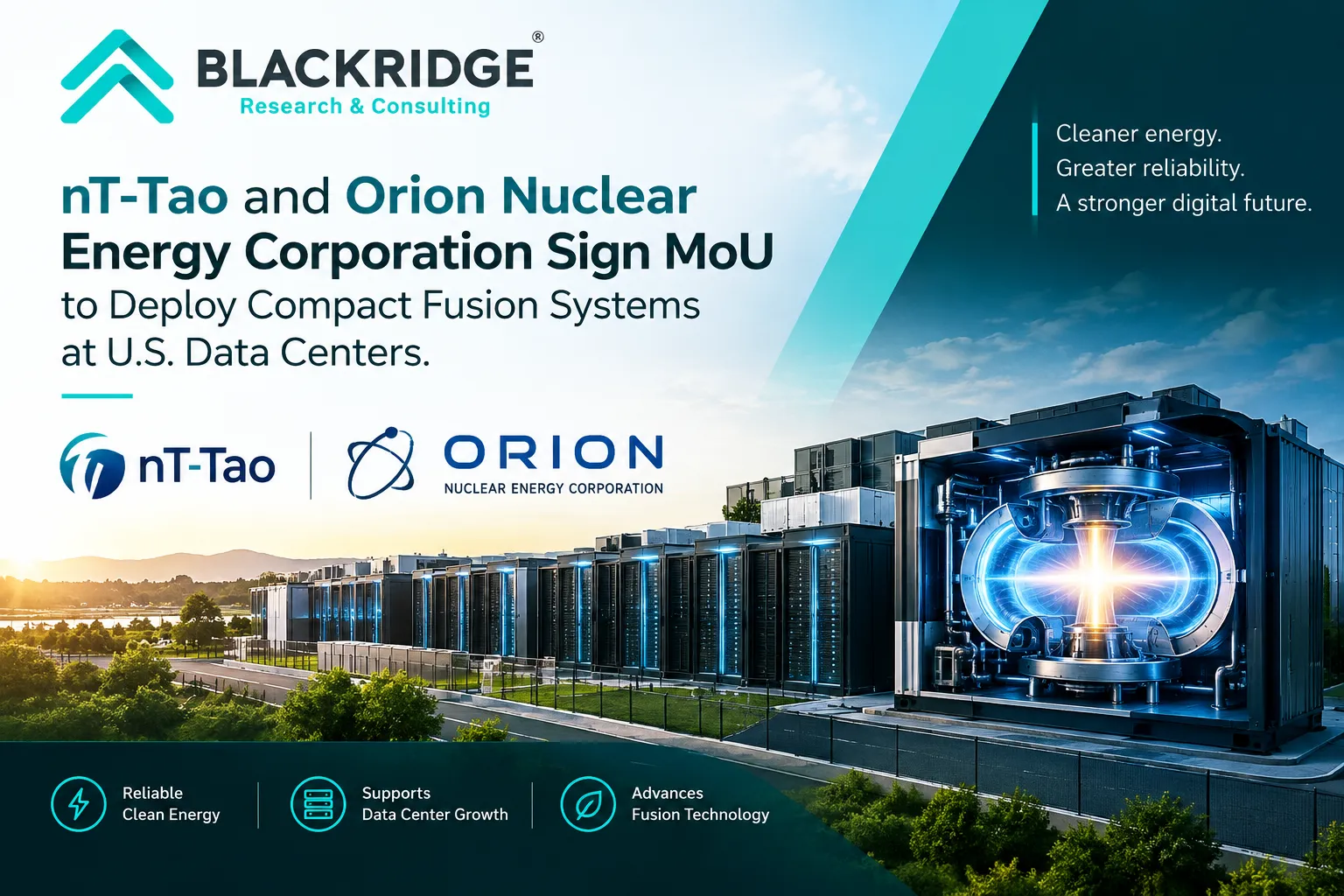 nT-Tao and Orion Nuclear Energy Corporation Sign MoU to Deploy Compact Fusion Systems at U.S. Data Centers