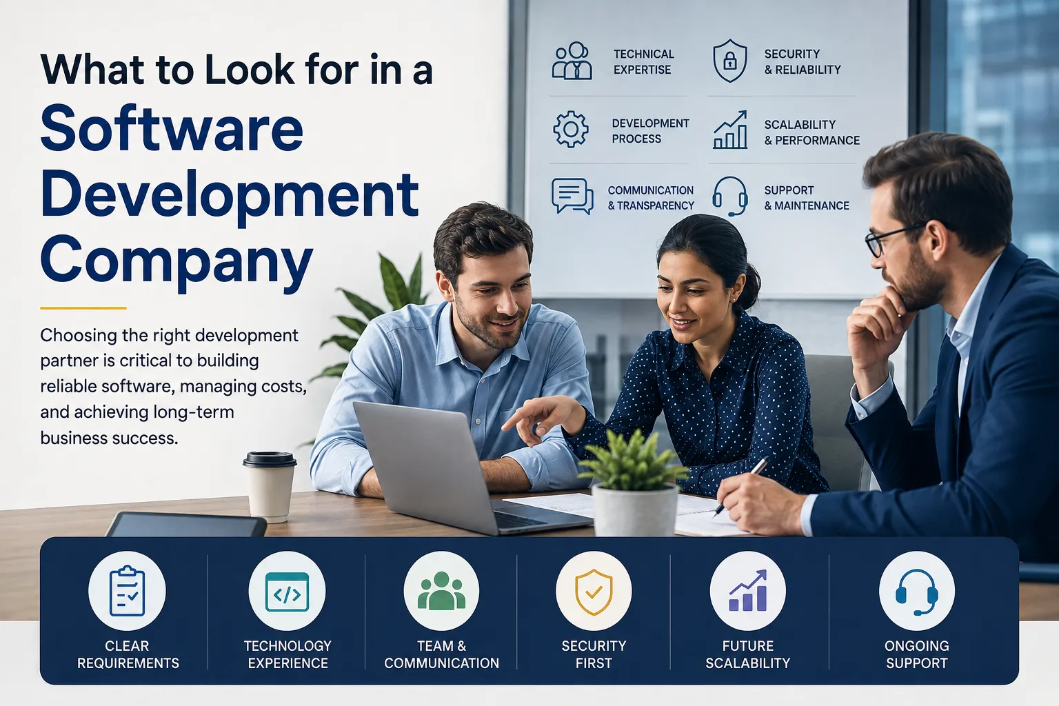 What to Look for in a Software Development Company: A Practical Guide for Businesses