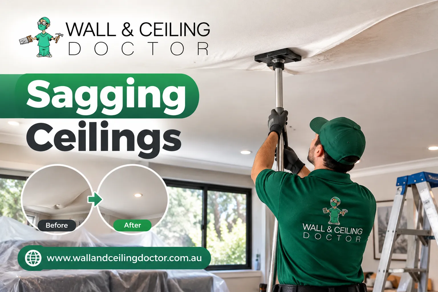 Professional Sagging Ceiling Repair Services for Perth Homes and Businesses