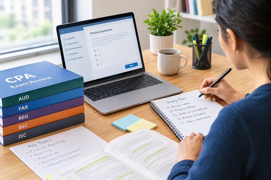 CPA Exam Review Materials: How to Choose Resources That Actually Support Your Study Plan