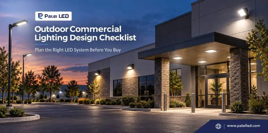 How to Choose Commercial Outdoor LED Lighting for Your Business in the USA