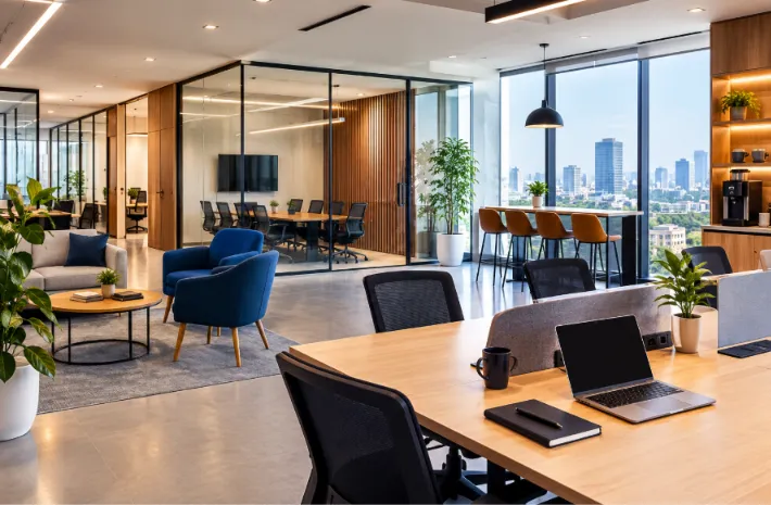 How Can Businesses Create a Professional Work Environment With Serviced Offices in Ahmedabad?