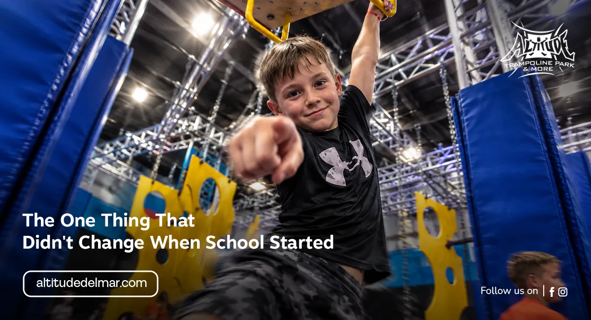 The One Thing That Didn't Change When School Started