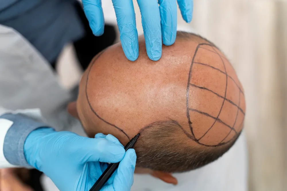Restoring a Natural Hairline With DHI for Receding Hairline Solutions