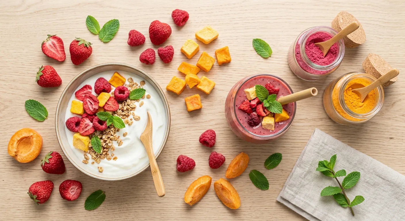 The Real Difference Between Freeze-Dried and Dehydrated Fruit (It's Not Just Texture)
