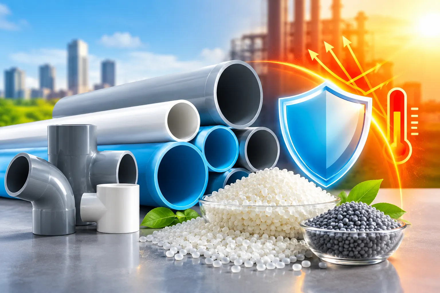 What Makes a Heat Stabilizer Suitable for PVC Pipe Production?