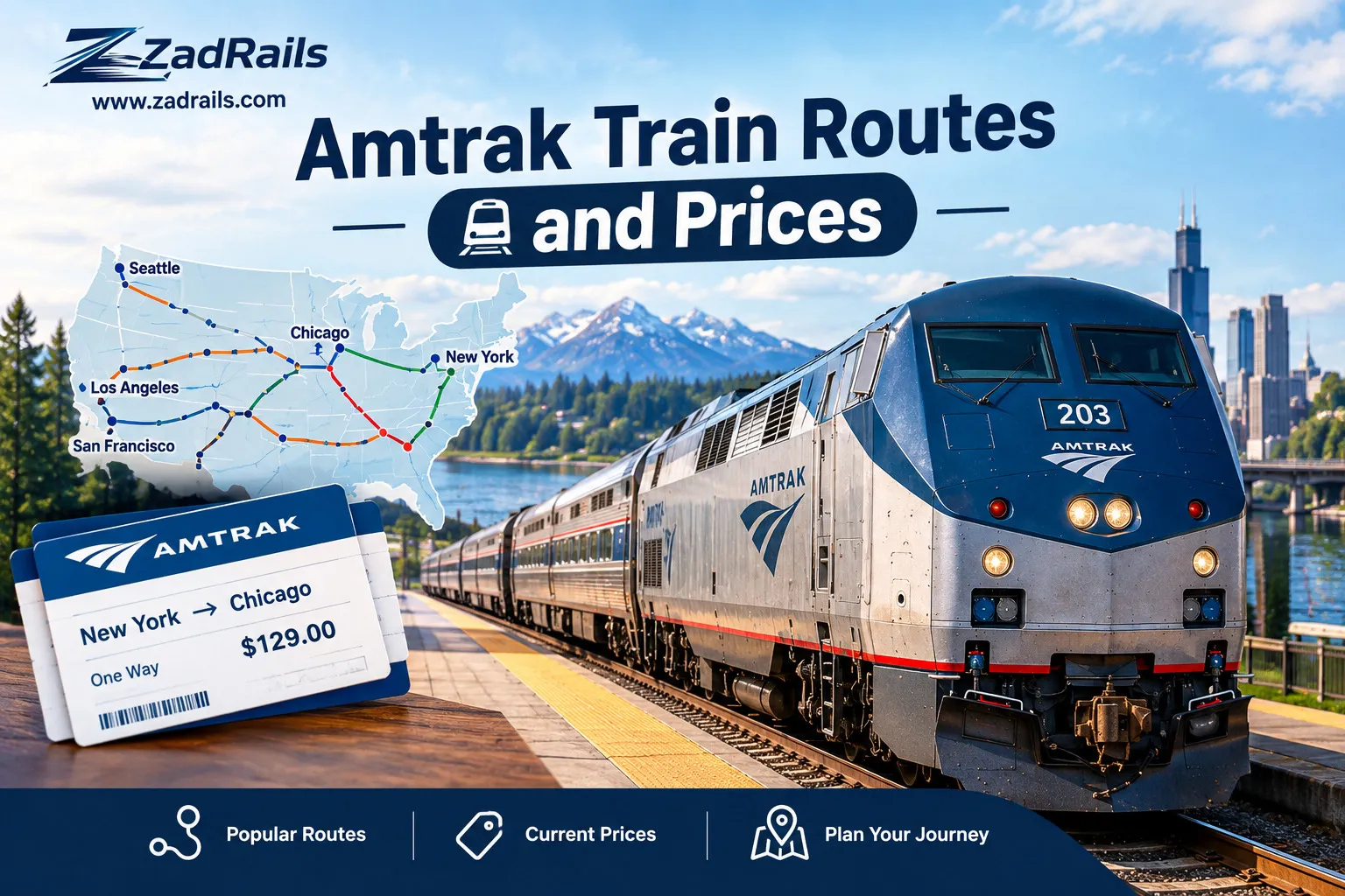 How Can You Plan an Amtrak Trip Without Focusing Only on the Ticket Price?