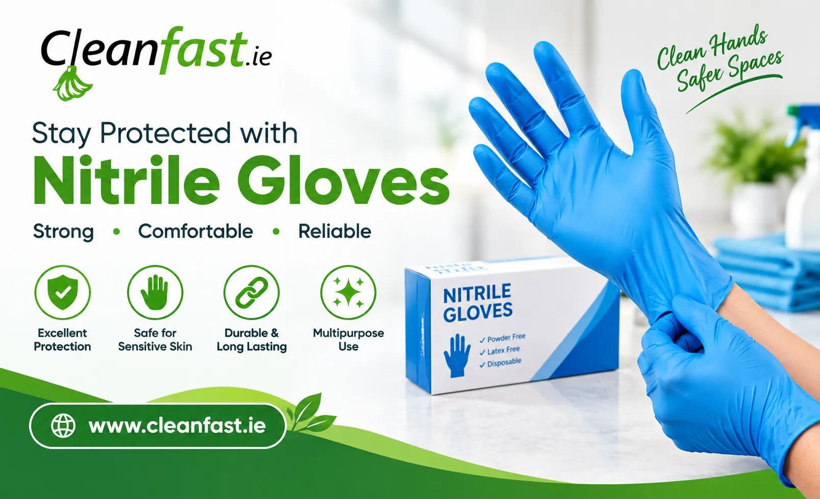 Why are Disposable Nitrile Gloves Essential for Irish Catering Safety Standards?