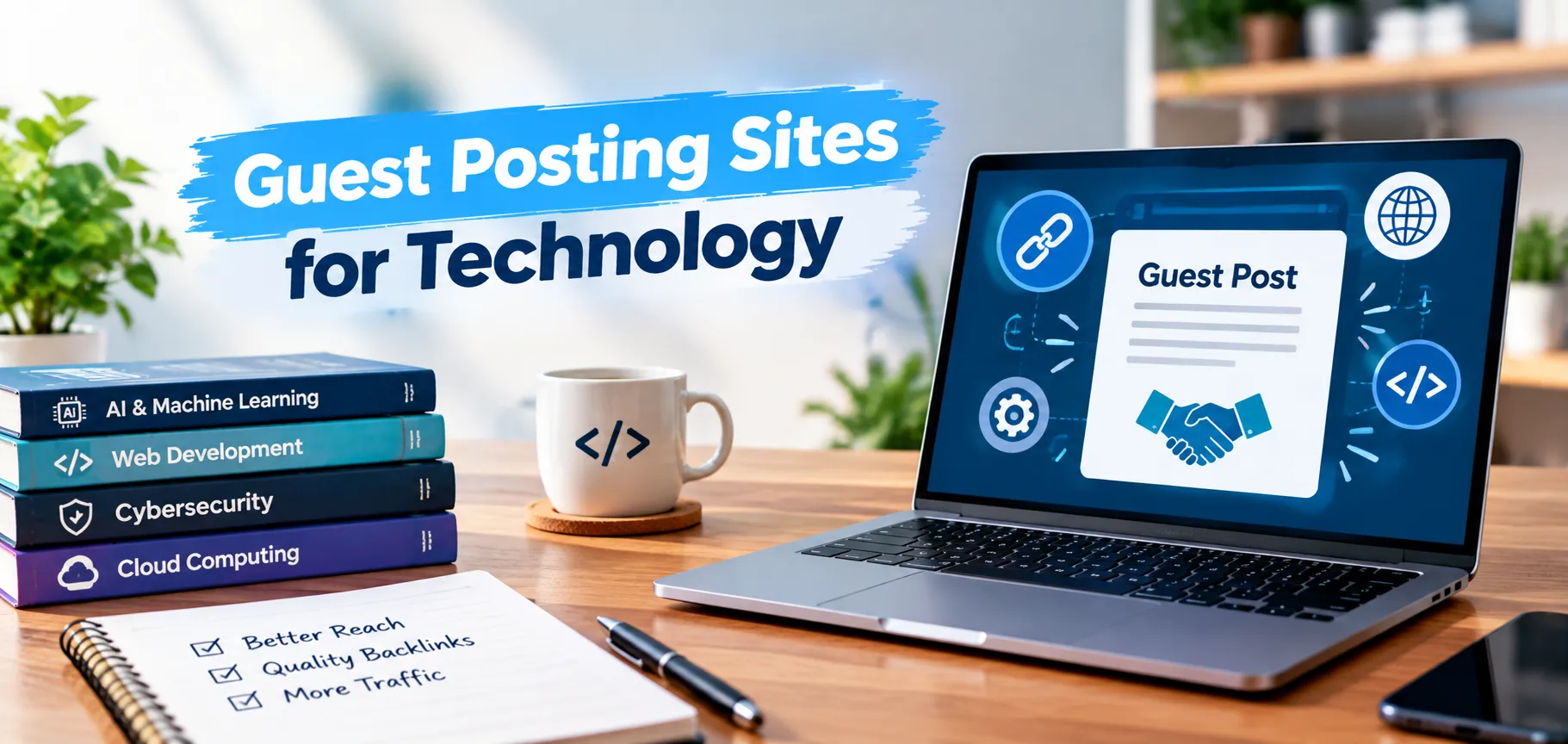 Technology Guest Blogging for Building Brand Authority and Reach