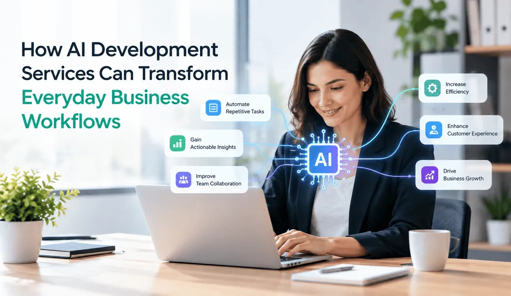 How AI Development Services Can Transform Everyday Business Workflows