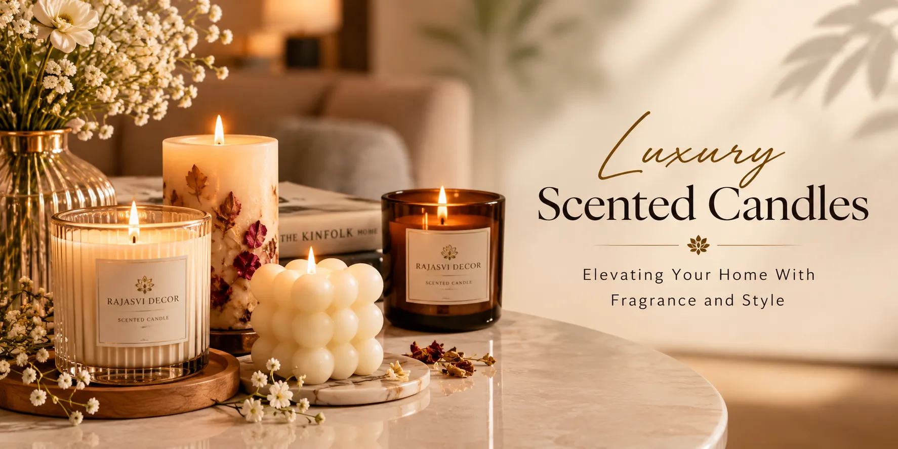 Luxury Scented Candles: Bringing Fragrance and Elegance Into Your Home