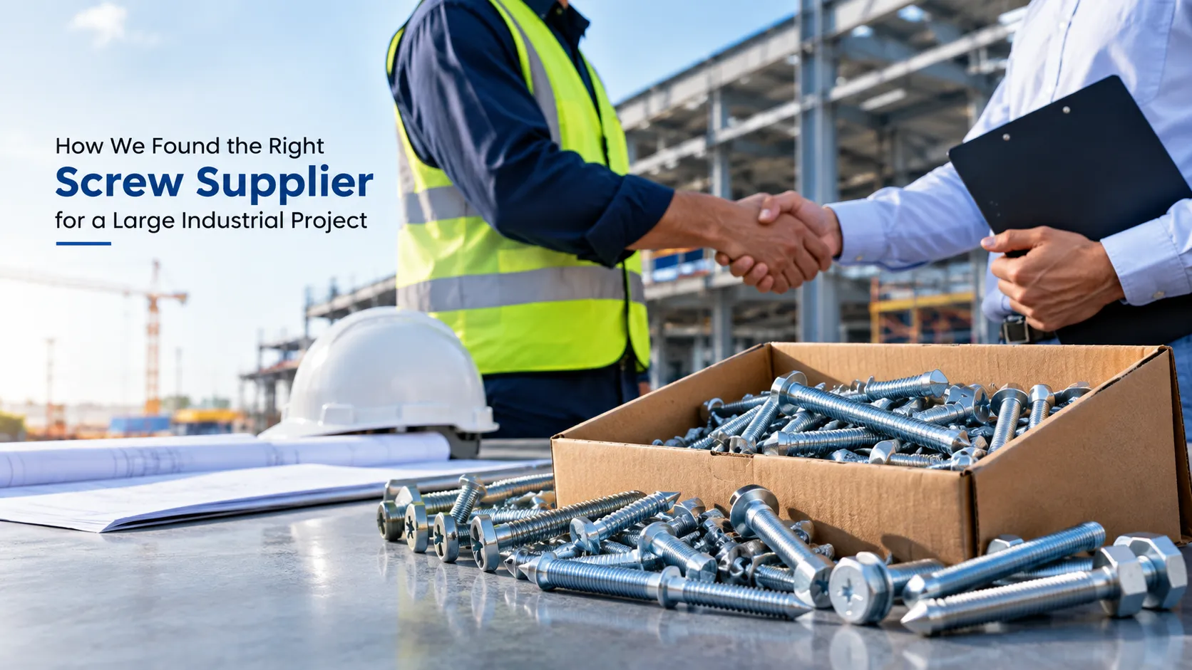 How We Found the Right Screw Supplier for a Large Industrial Project