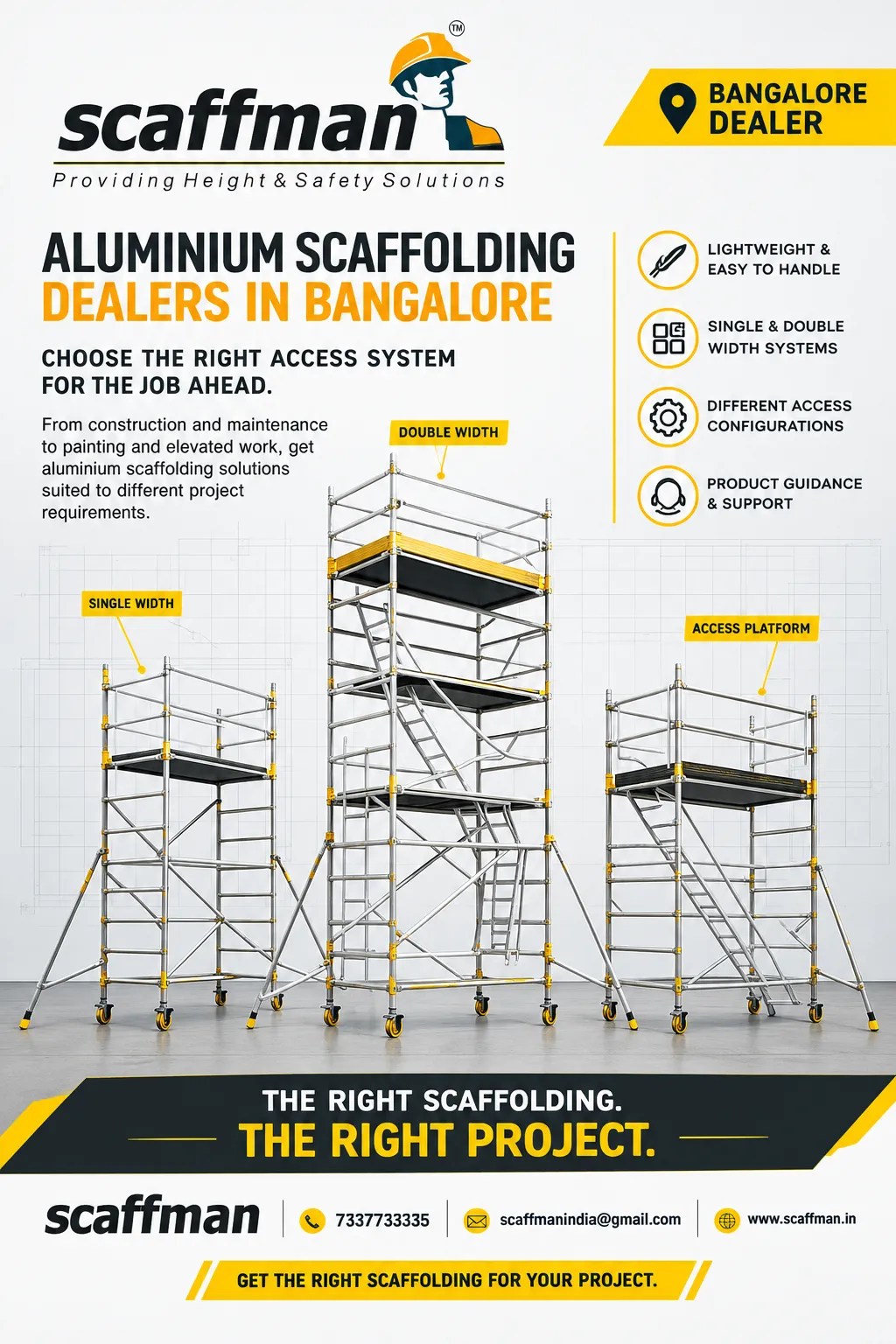 What Should You Know Before Renting Aluminium Scaffolding in Bangalore?