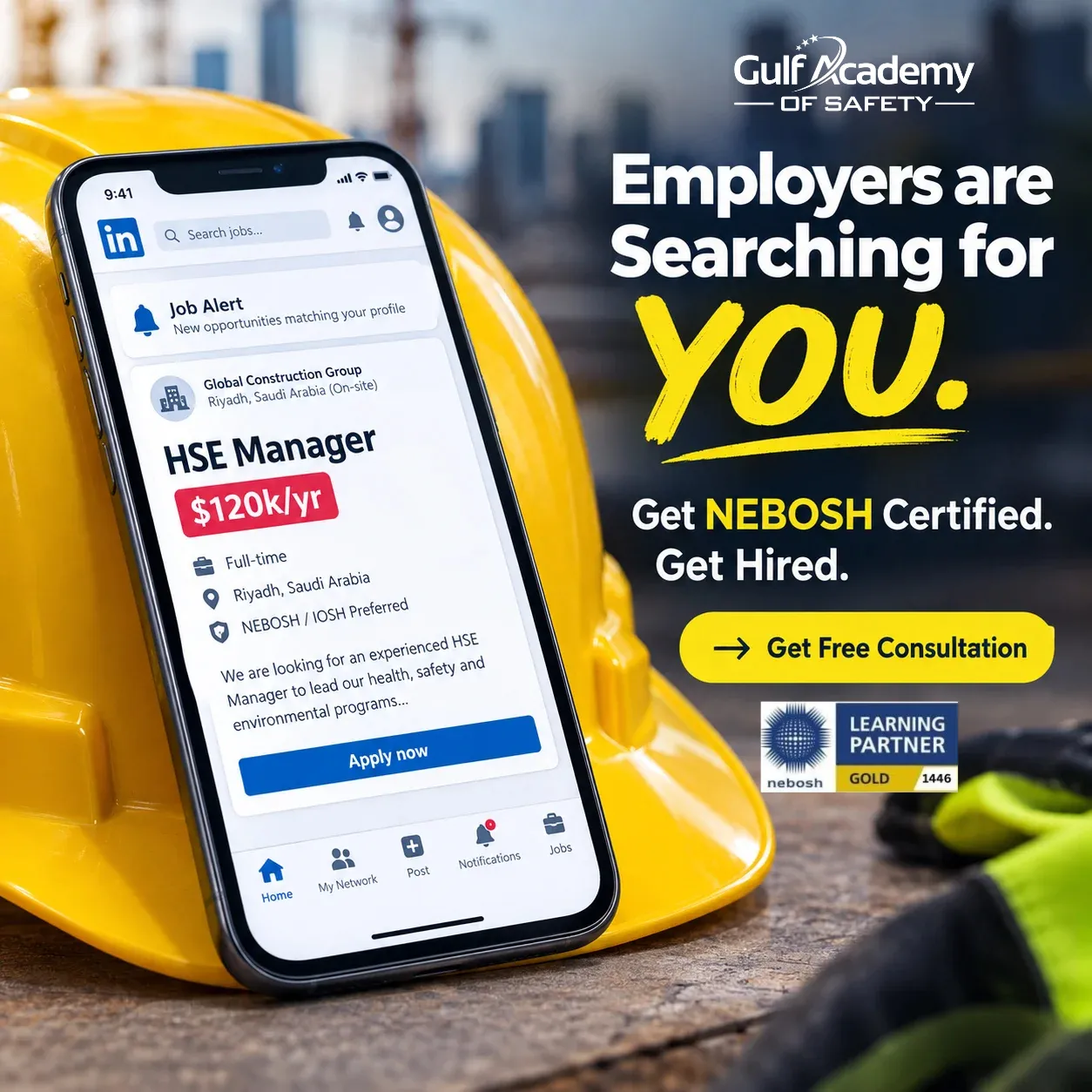 NEBOSH Courses in Saudi Arabia: Get Certified, Get Hired