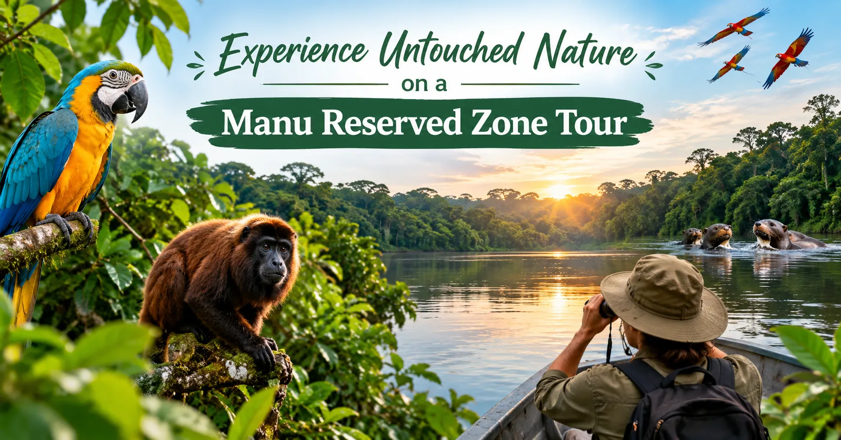 Experience Untouched Nature on a Manu Reserved Zone Tour
