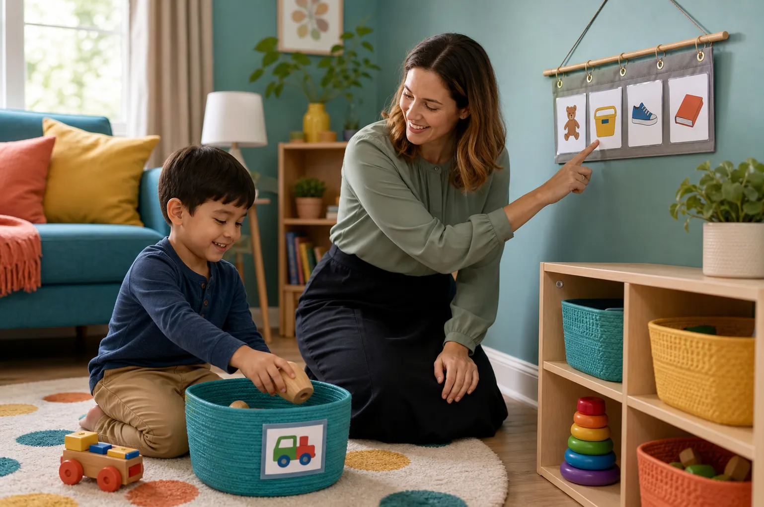 Routines, transitions and in-home ABA therapy