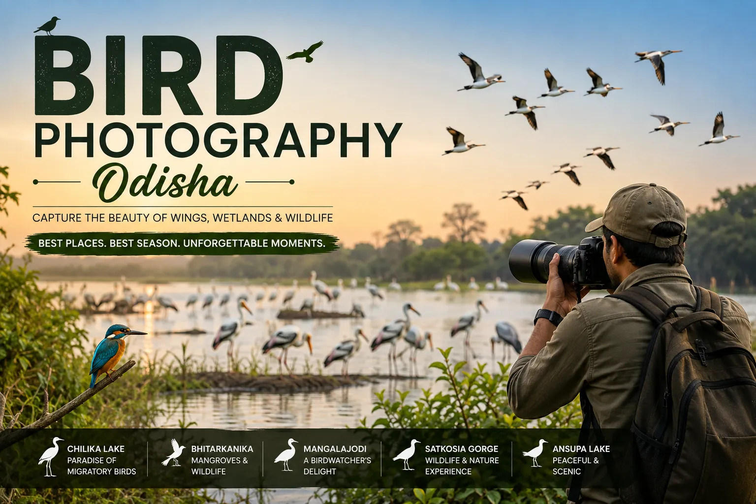 Bhitarkanika Mangrove Boating and Bird Watching: Exploring Odisha’s Natural Beauty