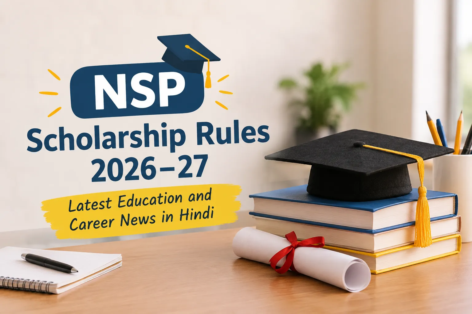 NSP Scholarship Rules 2026–27: Latest Education and Career News in Hindi