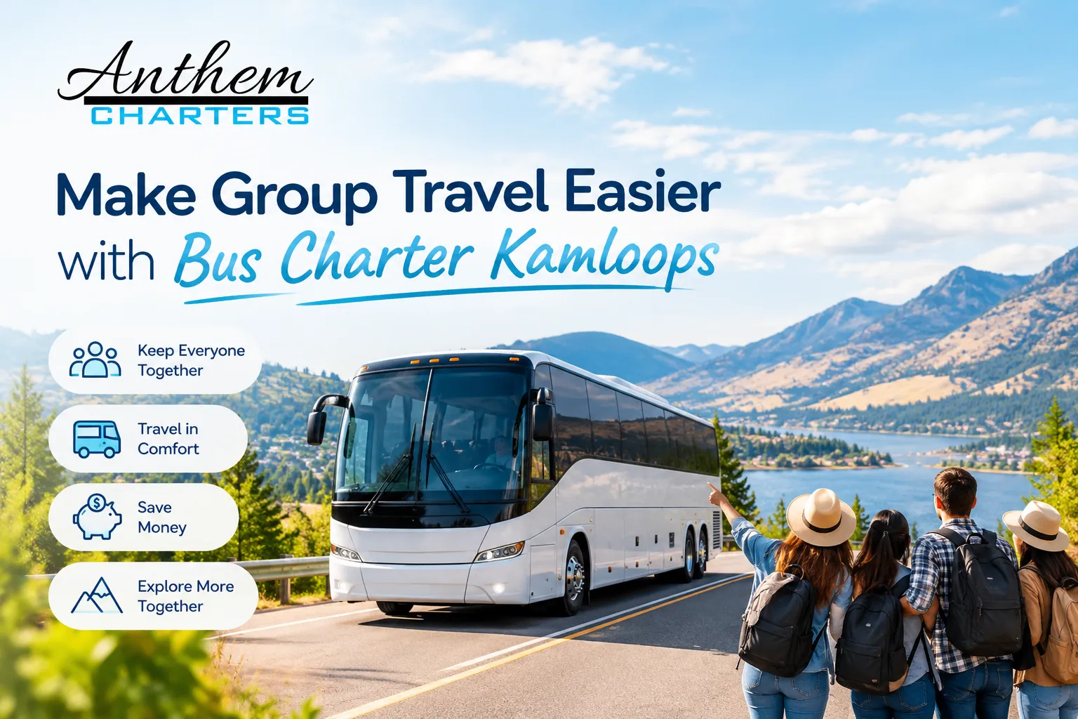 Make Group Travel Easier with Bus Charter Kamloops