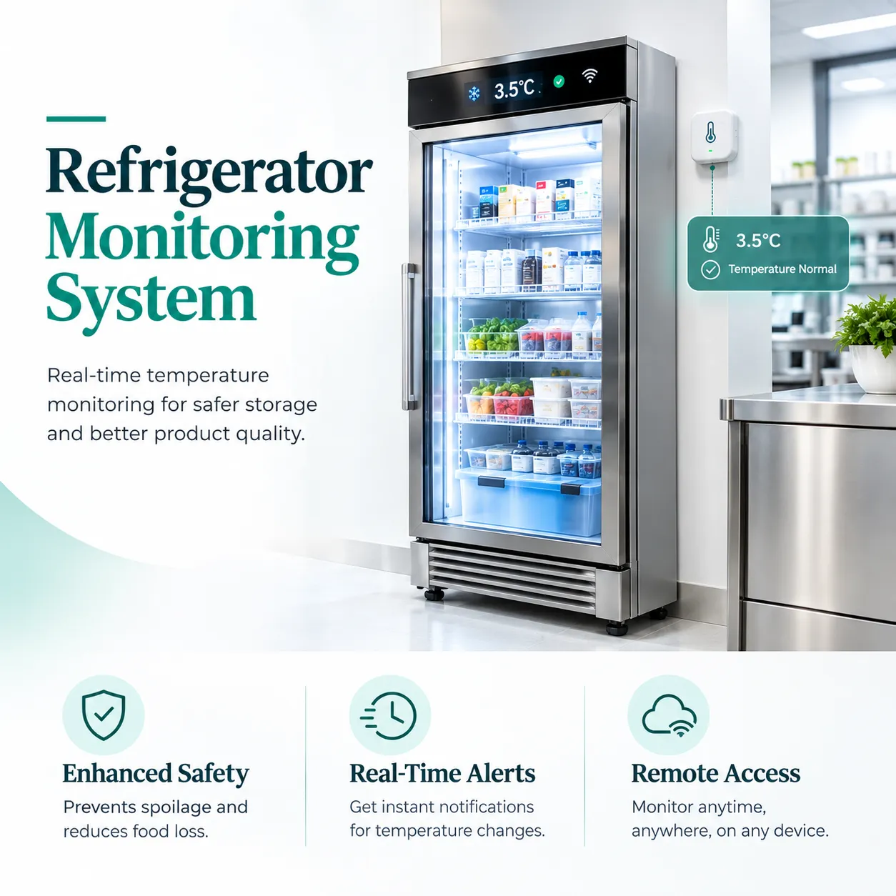 Refrigerator Monitoring System in the UAE: Smart Temperature Control for Reliable Cold Storage