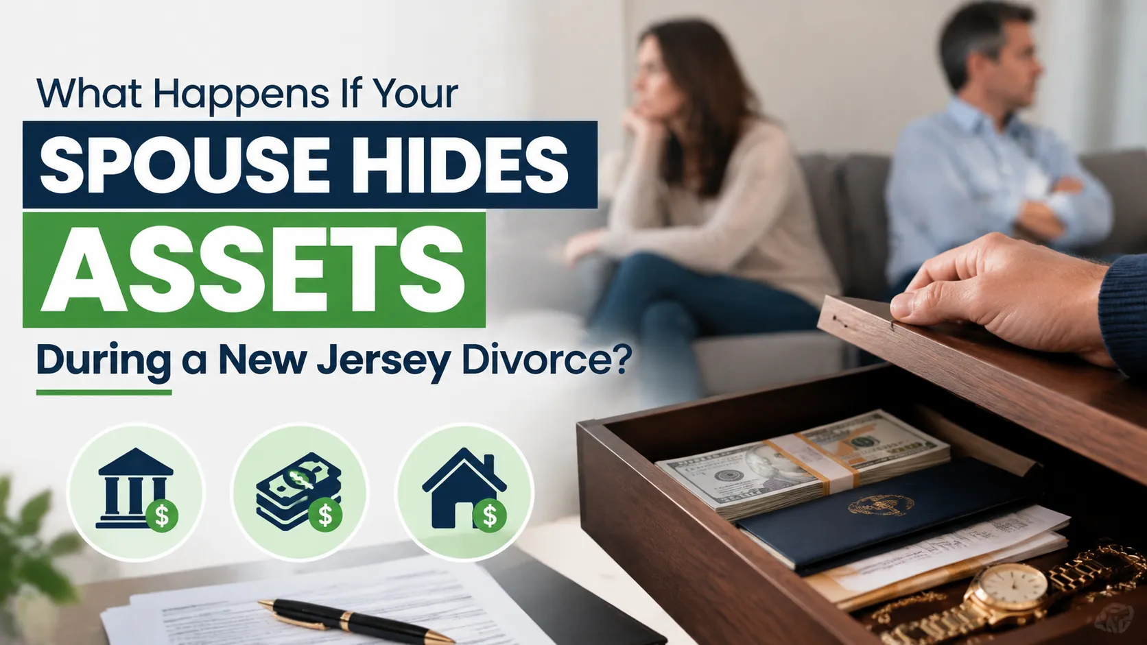 What Happens If Your Spouse Hides Assets During a New Jersey Divorce?