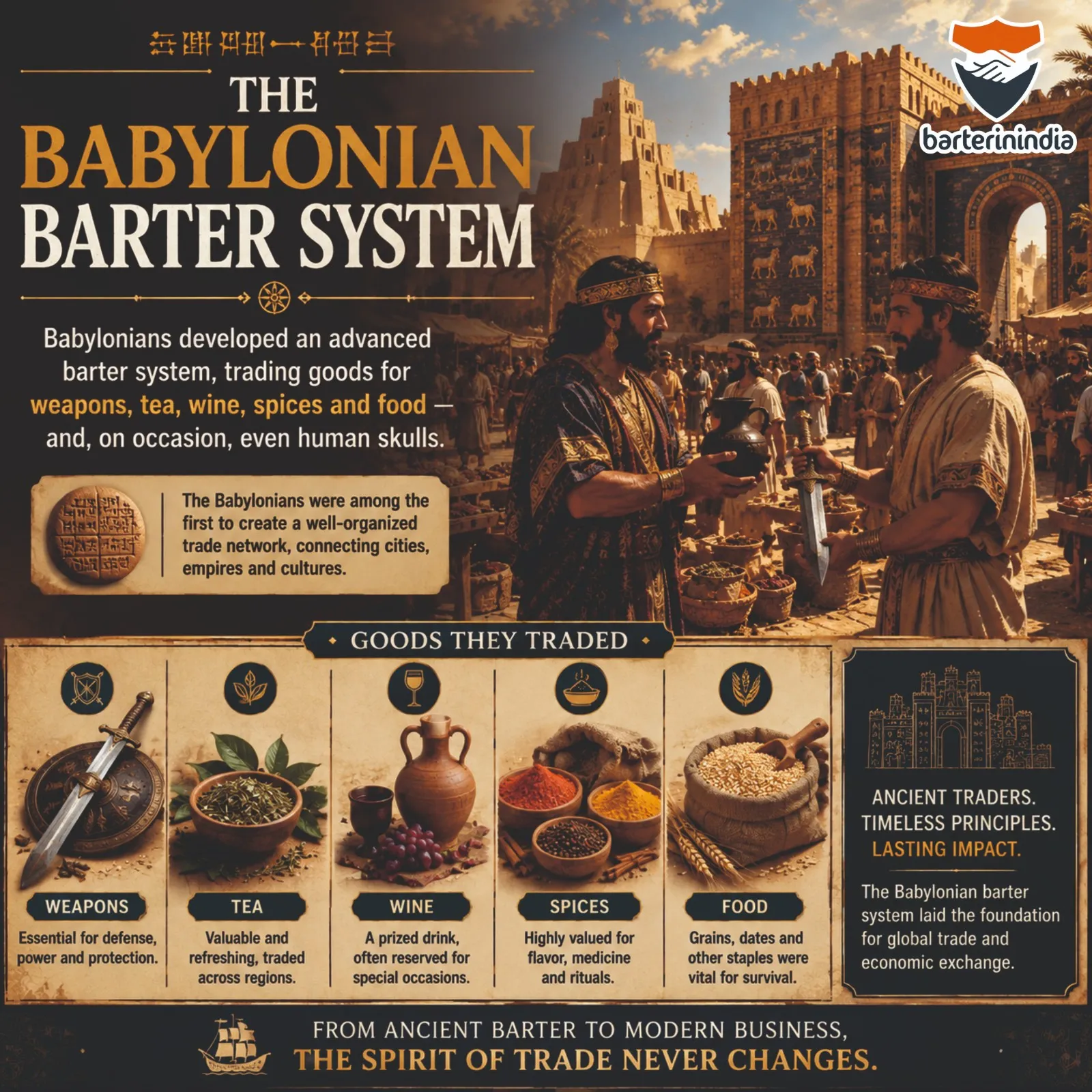 From Babylon to Business: How the Ancient Barter System Inspires Modern B2B Barter in India