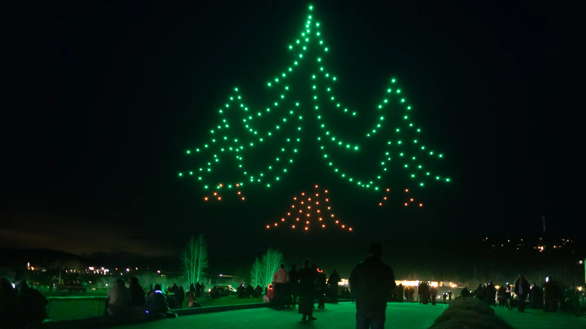 Can a Drone Light Show Work for Small and Large Events?