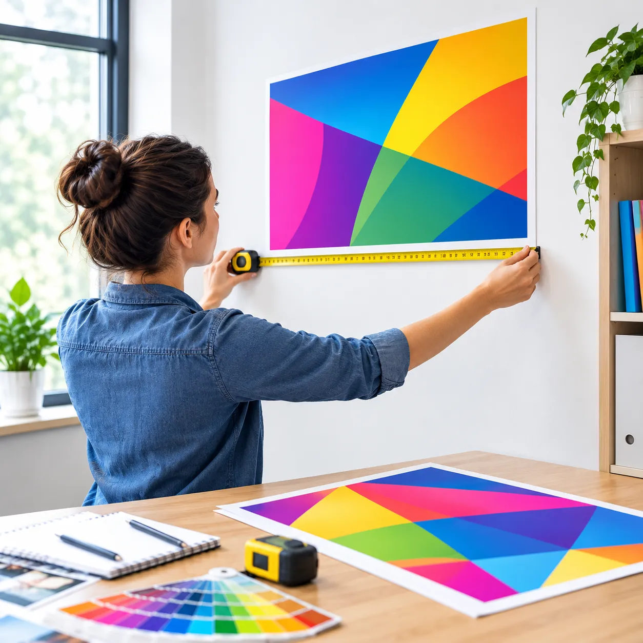 How to Measure Your Space Before Ordering Custom Size Printing