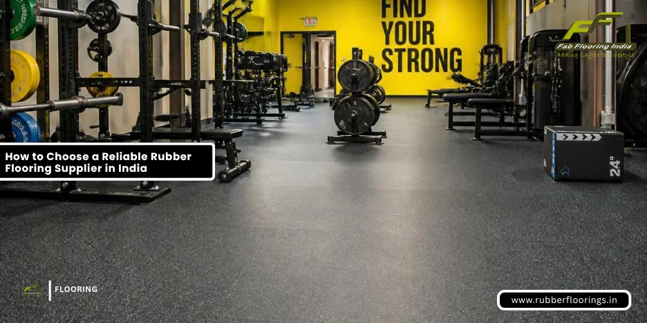 Rubber Flooring Supplier in India | Durable Flooring Solutions for Every Space