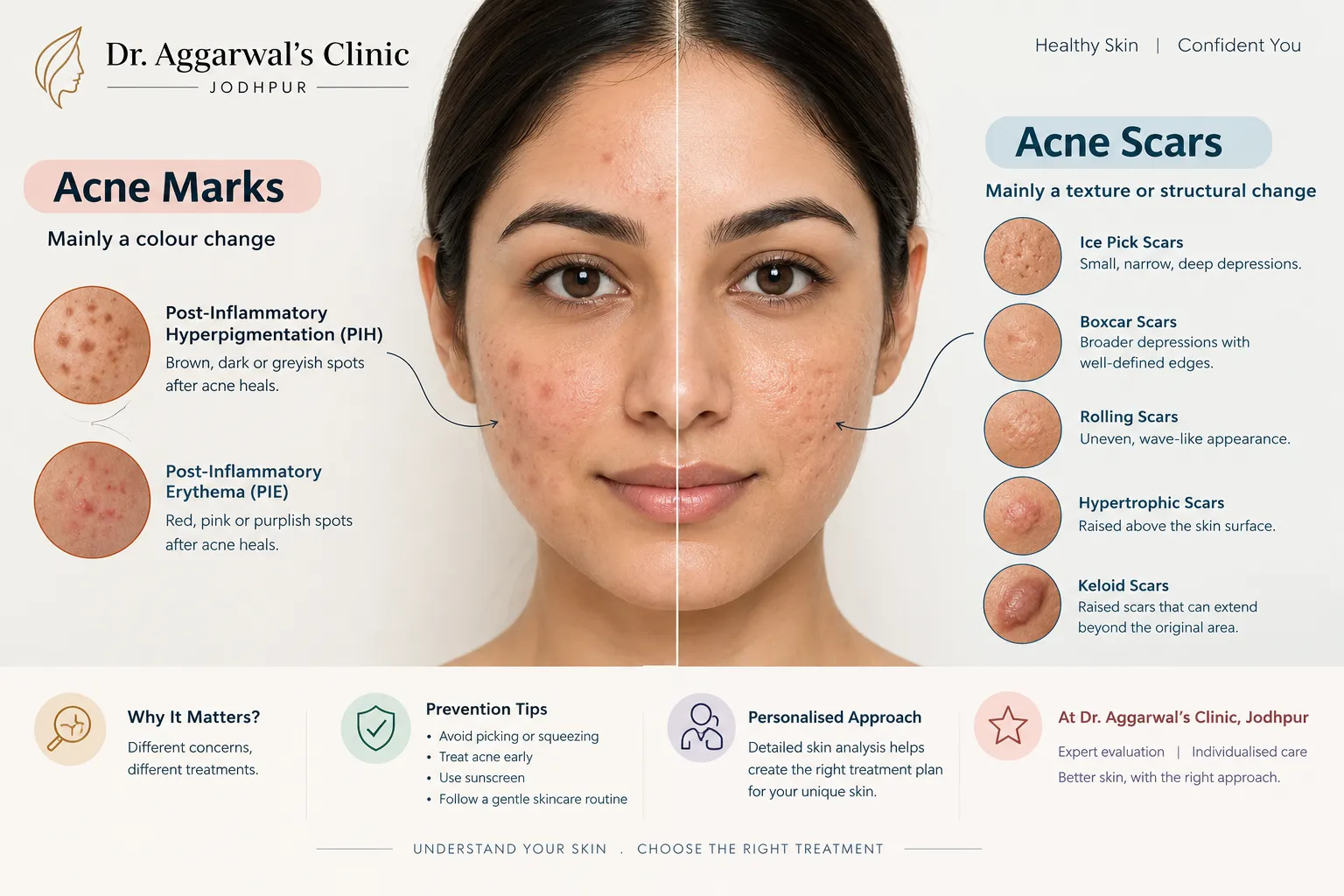 Acne Scars vs. Acne Marks: What’s the Difference?