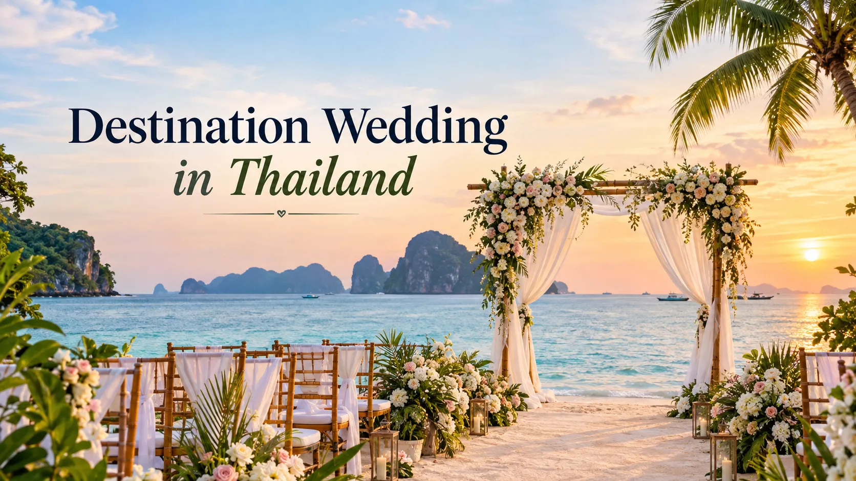 Destination Wedding in Thailand: Building a Celebration Around the Right Venue
