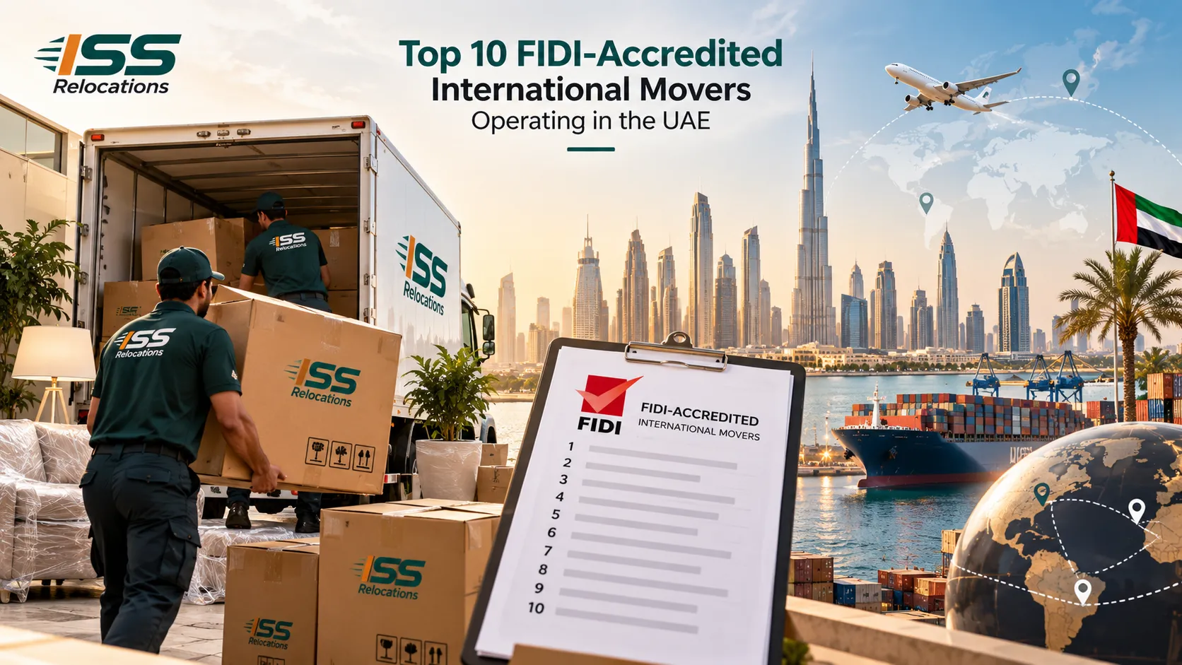 Top 10 FIDI-Accredited International Movers Operating in the UAE