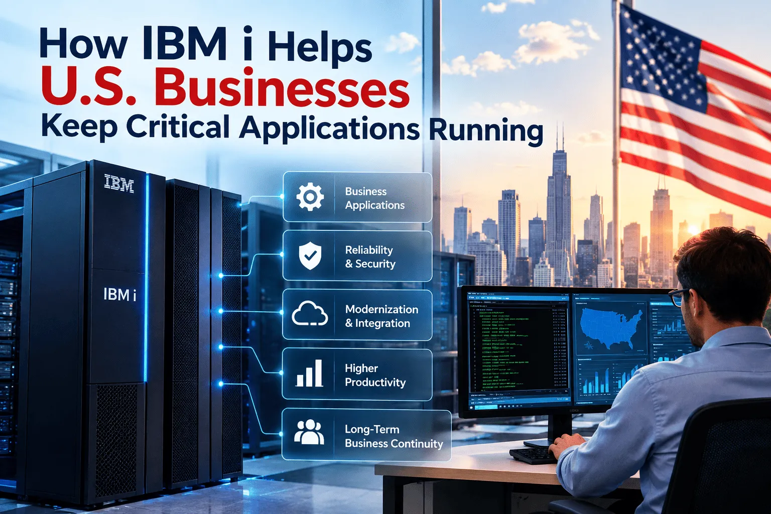 How IBM i Helps U.S. Businesses Keep Critical Applications Running