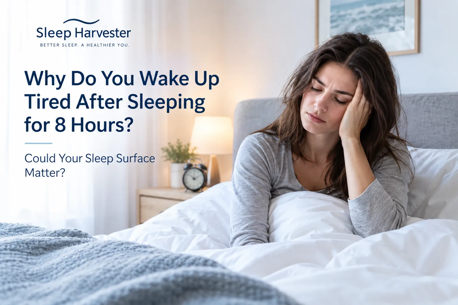 Why Do You Wake Up Tired After Sleeping for 8 Hours? Could Your Sleep Surface Matter?