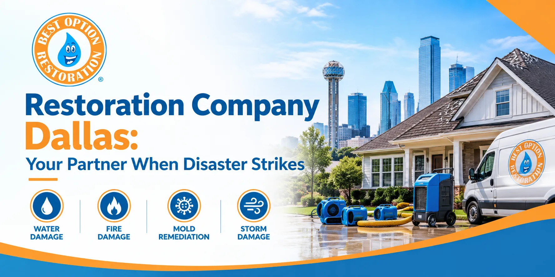 Restoration Company Dallas: Your Partner When Disaster Strikes