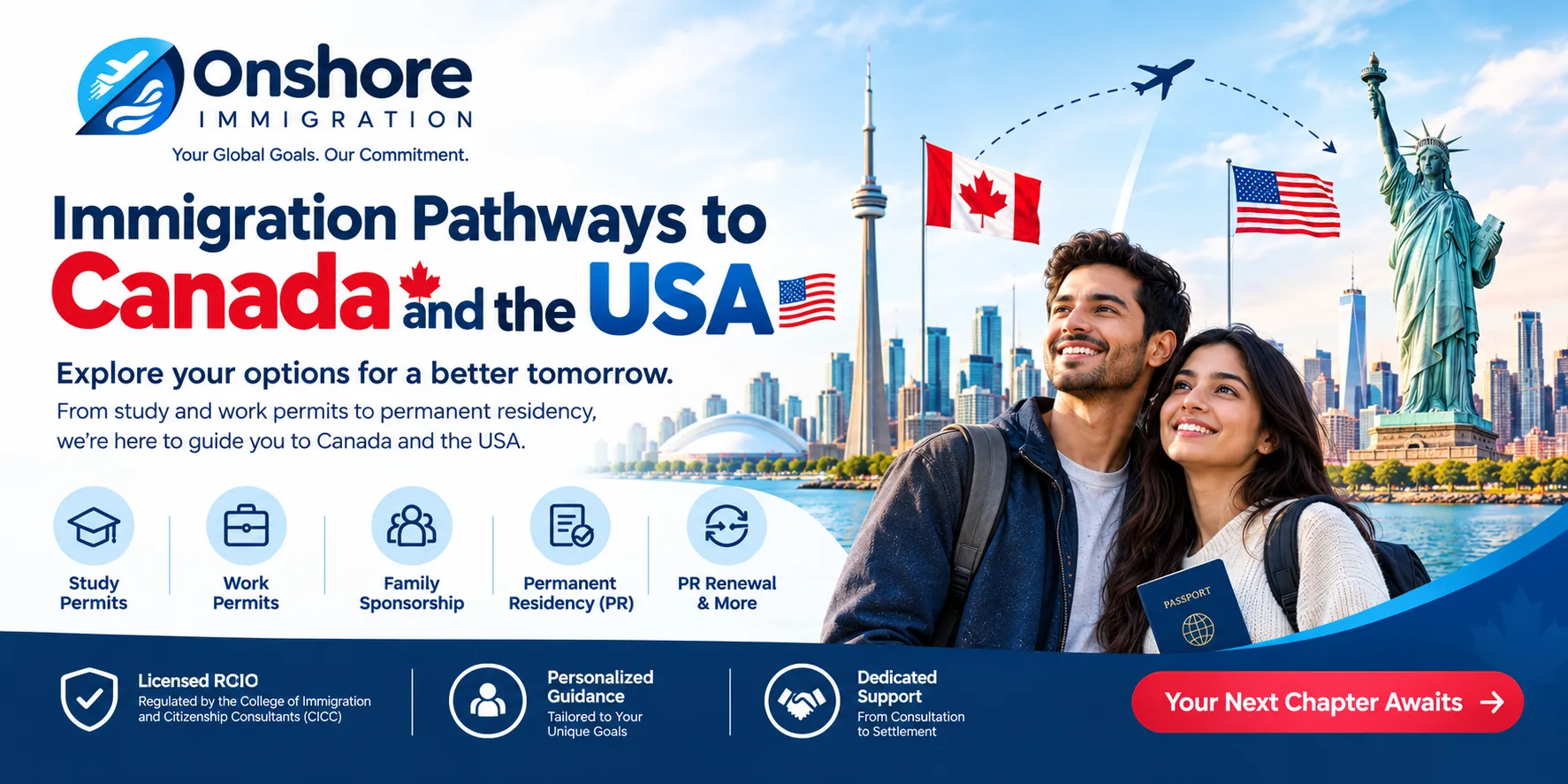 Immigration Pathways to Canada and the USA