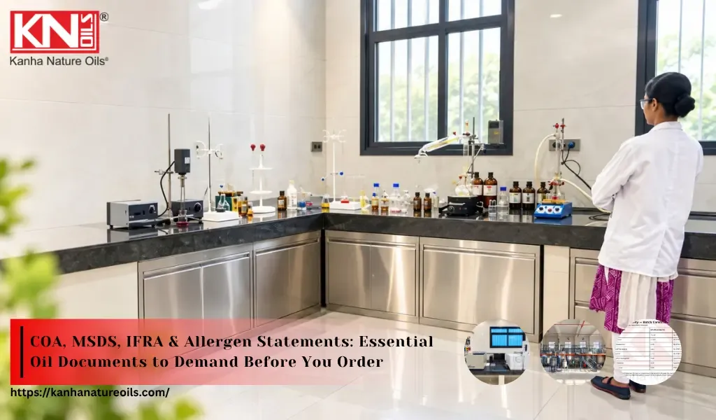COA, MSDS, IFRA and Allergen Statements: The Four Documents to Demand Before You Order