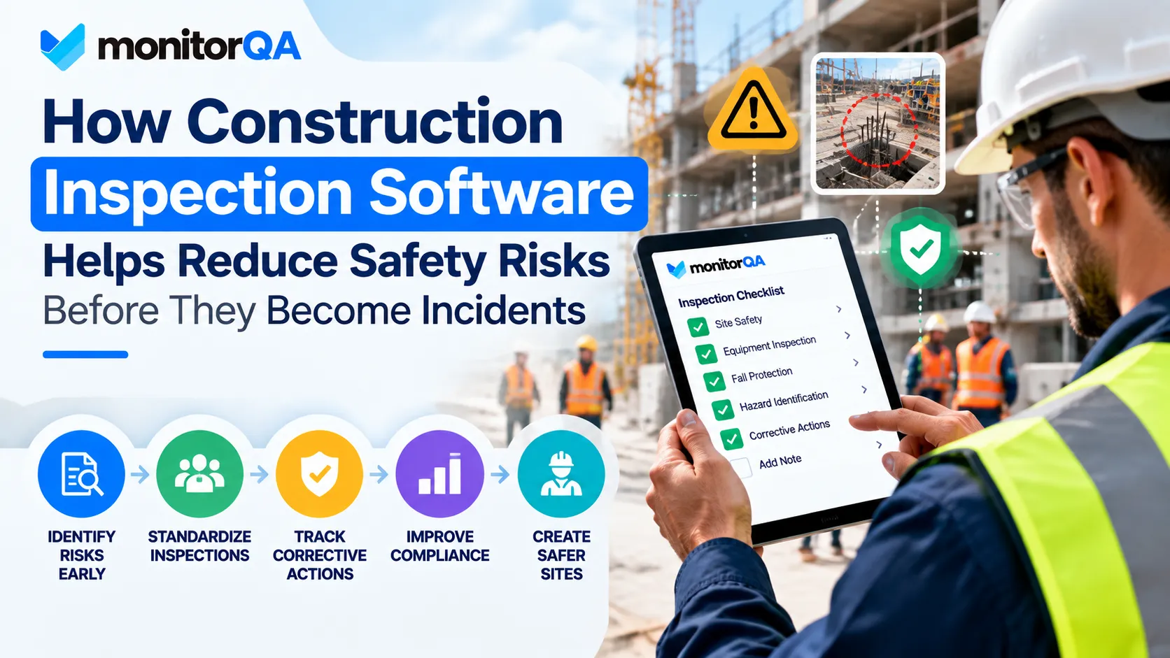 How Construction Inspection Software Helps Reduce Safety Risks Before They Become Incidents