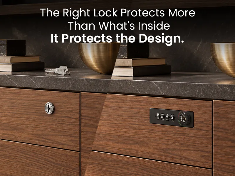 How to Choose a Furniture Lock: Mechanical vs. Electronic Options for Premium Interiors