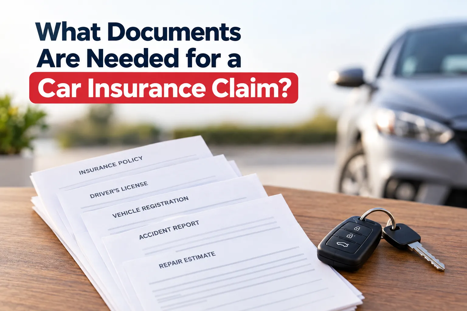 What Documents Are Needed for a Car Insurance Claim? Complete Checklist