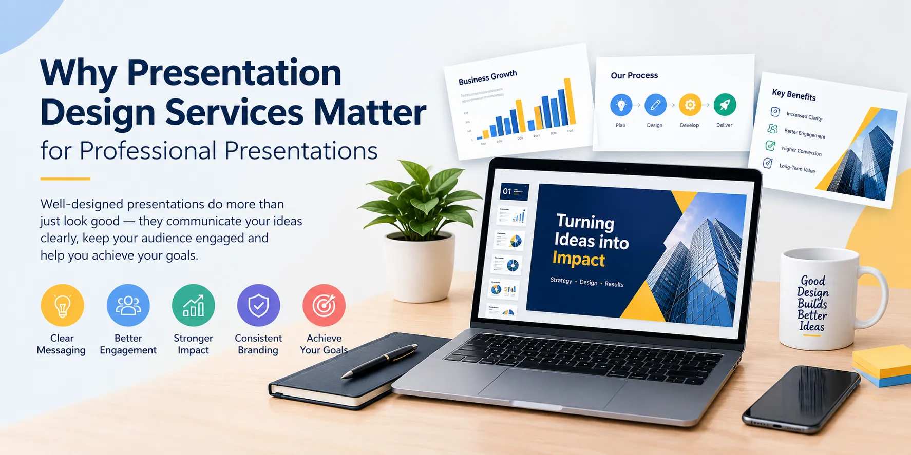 Why Presentation Design Services Matter for Professional Presentations