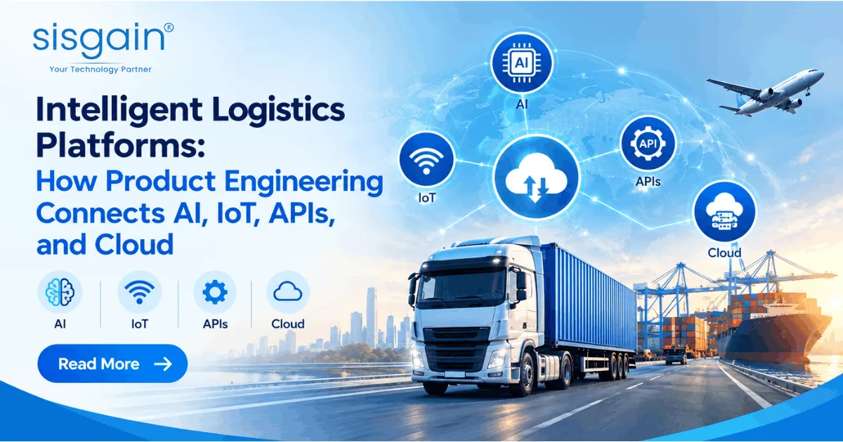 Intelligent Logistics Platforms: How Product Engineering Connects AI, IoT, APIs, and Cloud