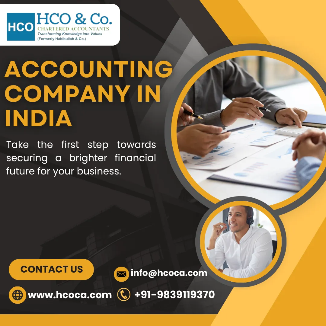 Accounting company in India for Accurate Financial Record Keeping