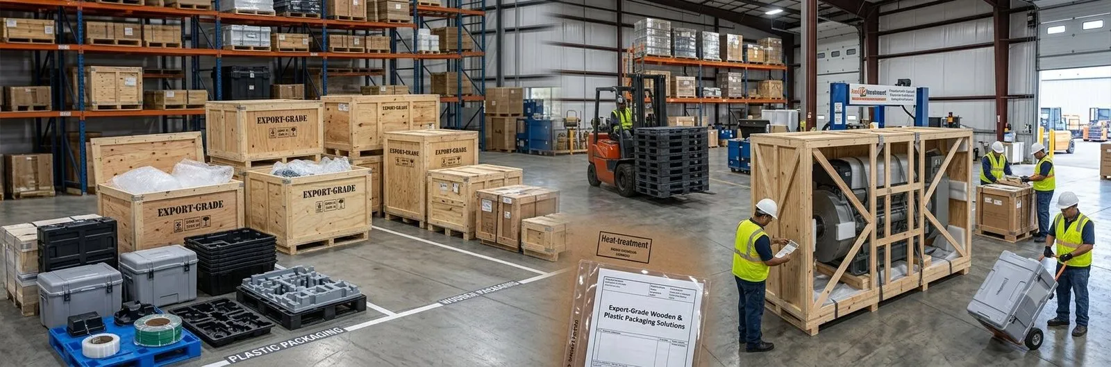 Export-Grade Wooden Packaging Solutions: Pallets, Crates and Boxes by WUDPAC