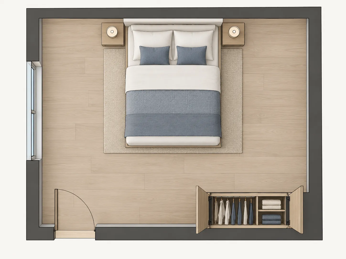 The Furniture Two-Room Challenge: How to Create a Bedroom That Helps You Sleep and a Home Office That Helps You Focus