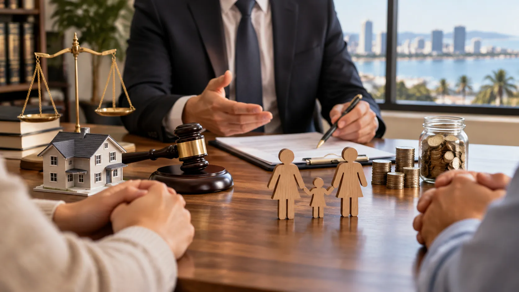 How Do Divorce Lawyers in San Diego County Handle Property Division, Child Custody and Support Matters?