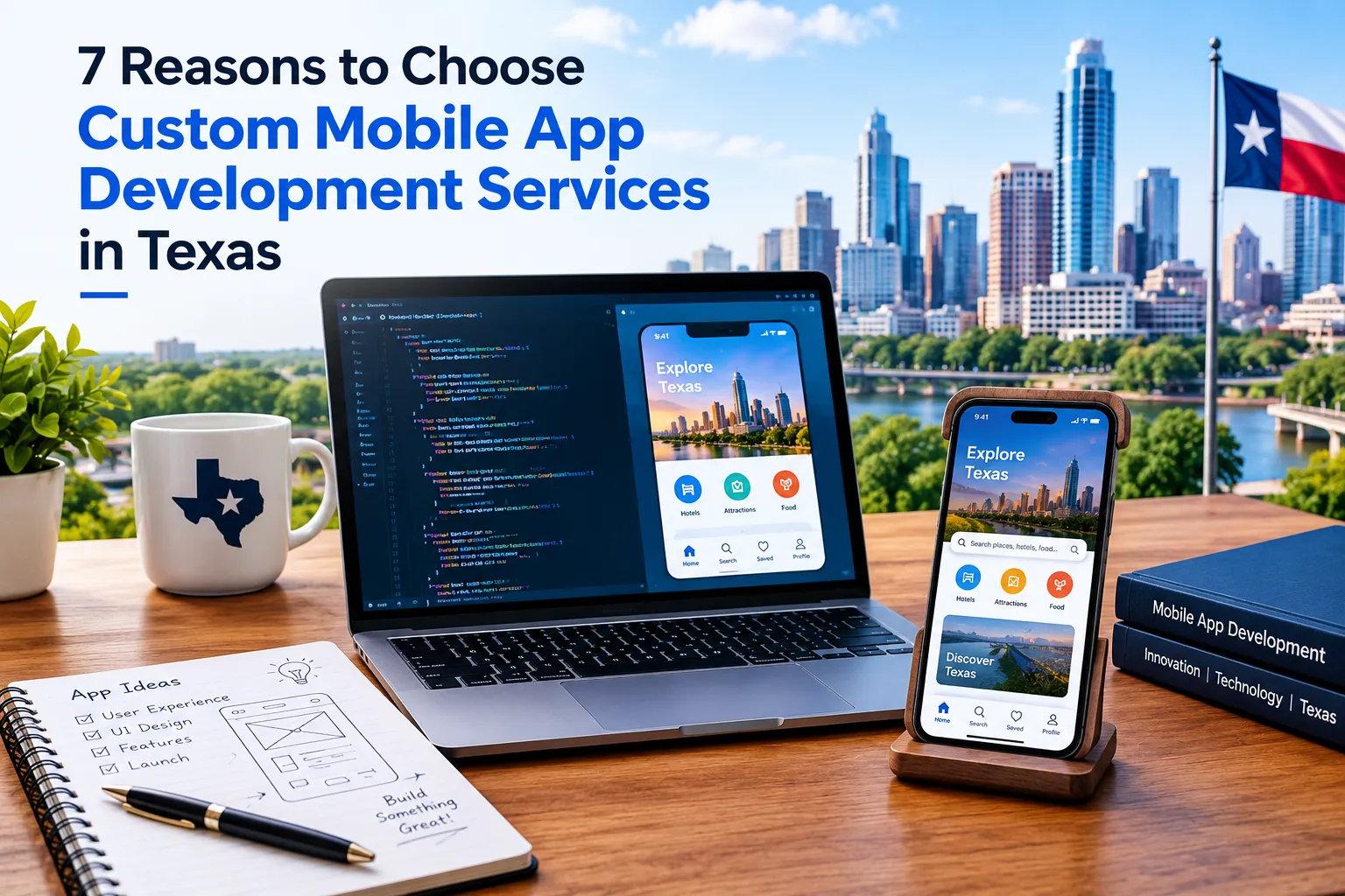 7 Reasons to Choose Custom Mobile App Development Services in Texas