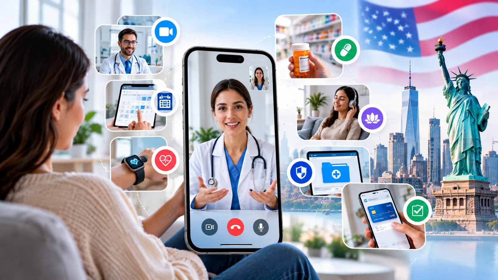 Healthcare App Development Use Cases and Industry Examples in the USA